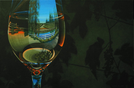 Glass Landscapes - Vine Shadows