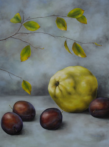 Plums and Quince