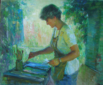 Lady Painter 