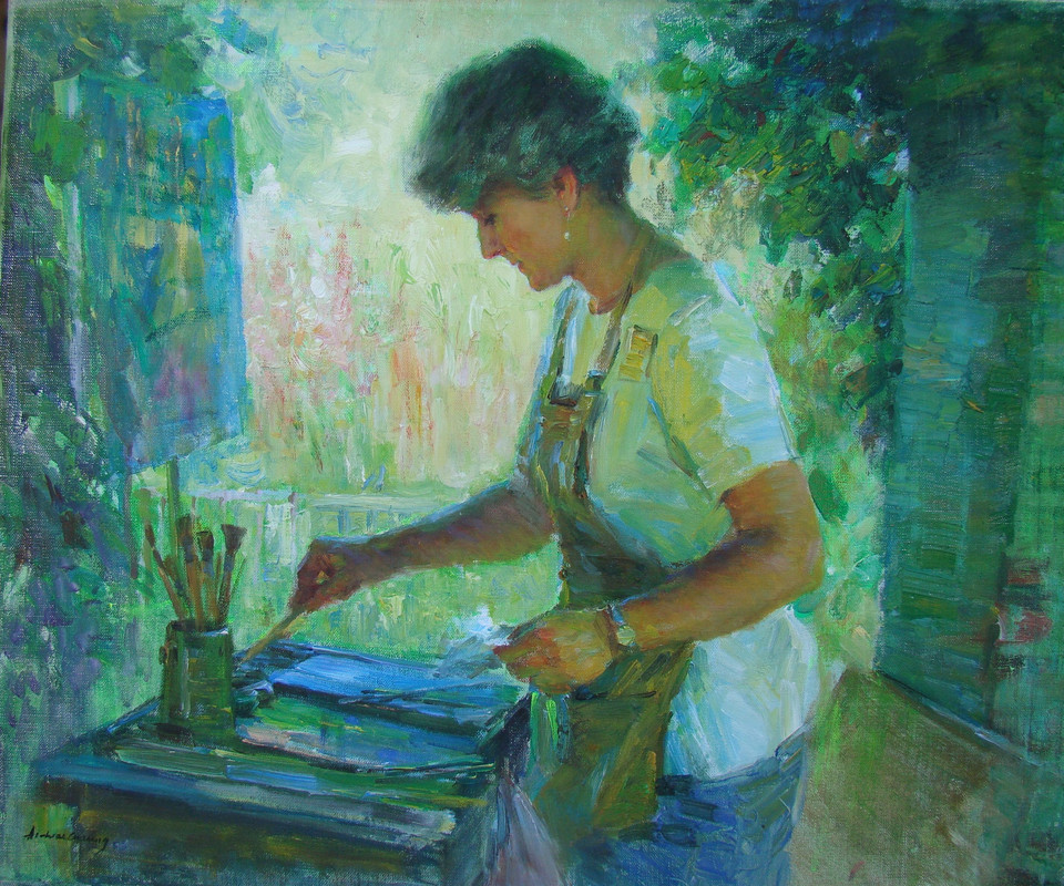 Lady Painter 