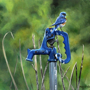 Bluebirds Favorite Perch