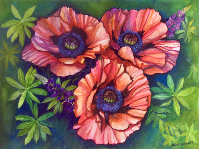 Coral Reef Poppies