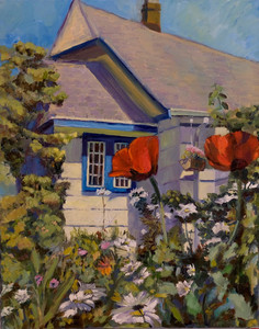 The House with Red Poppies
