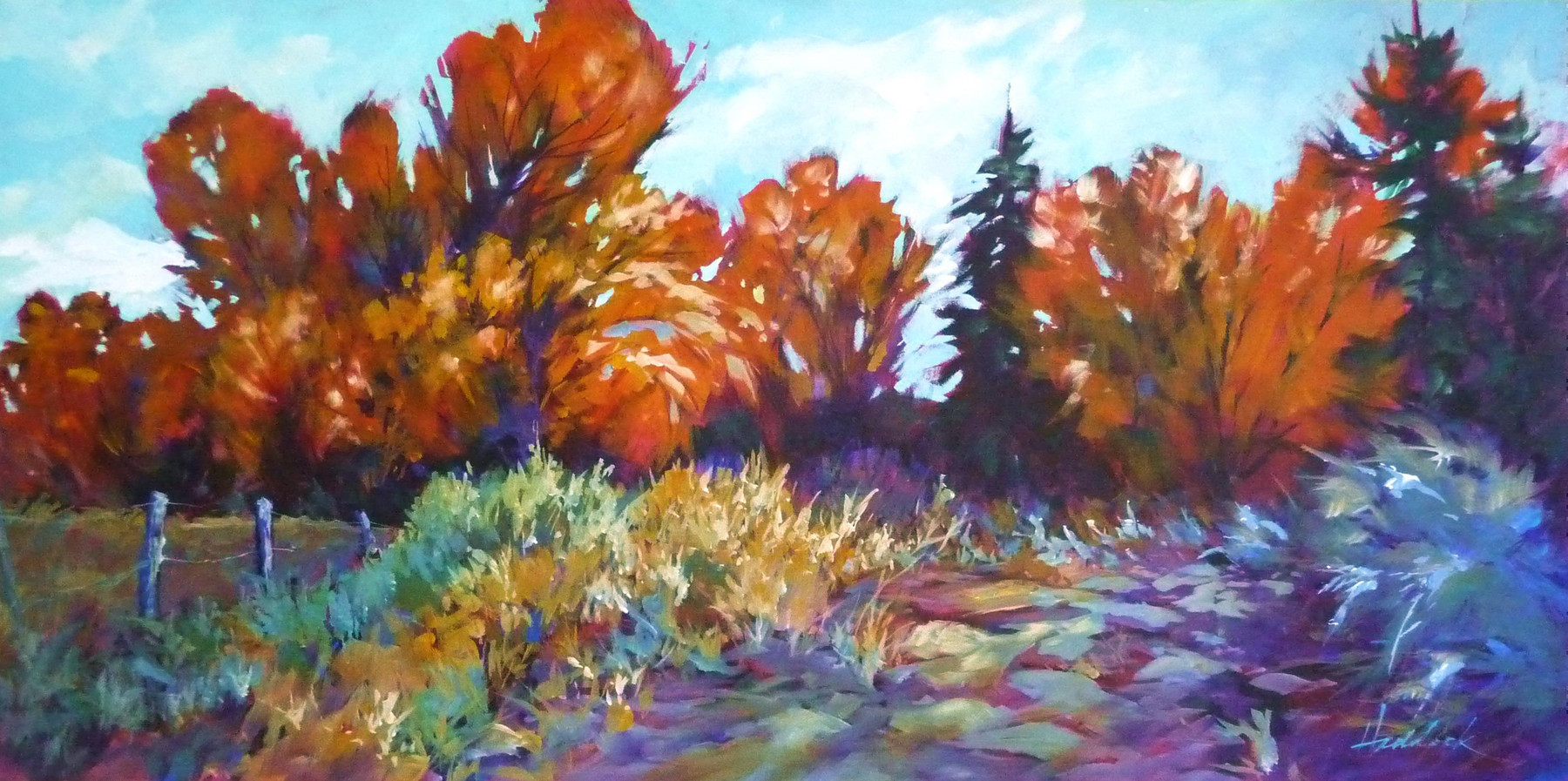 "Ode to Autumn" by Perry Haddock, SFCA
