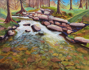 Respite by the Stream