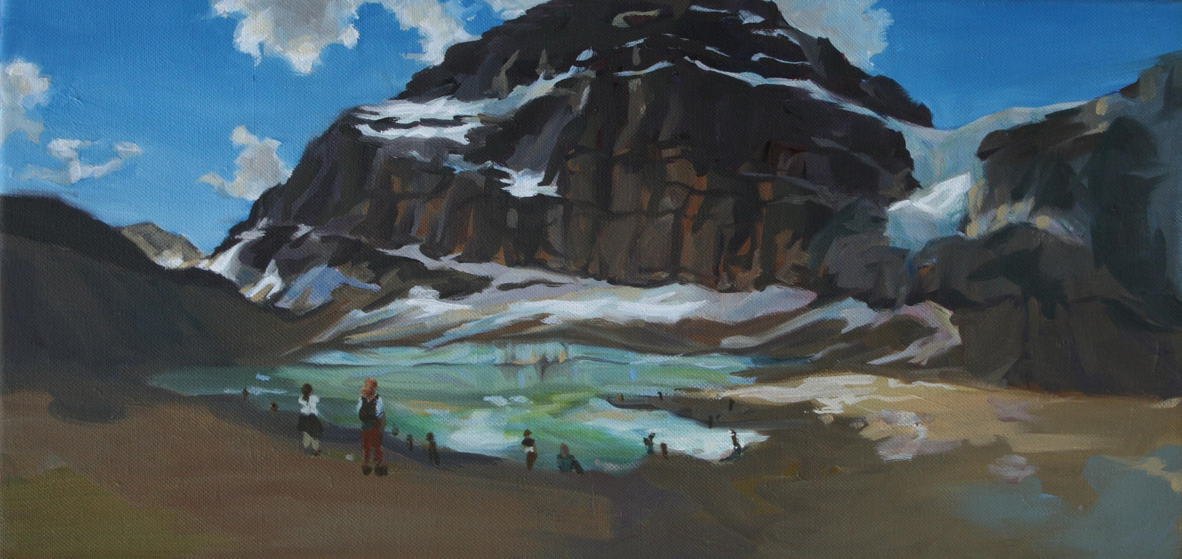 Mt.Edith Cavell Glacier