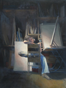 Self Portrait in Studio