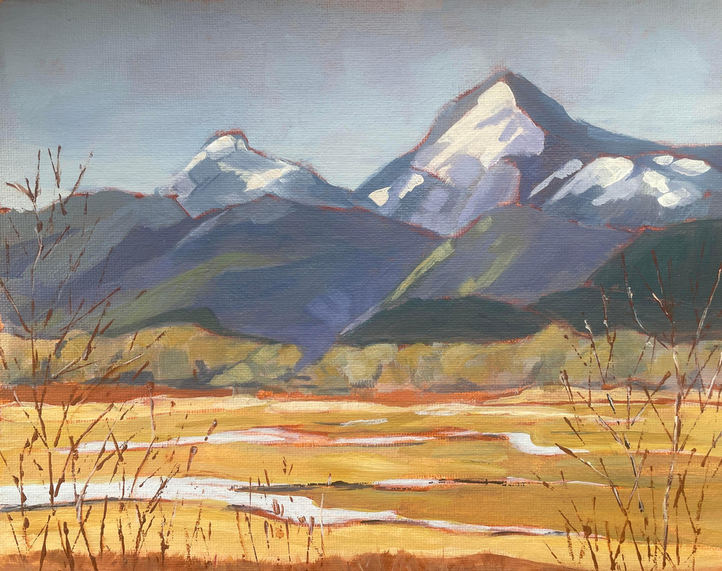 Across the Wetlands to the Mountains