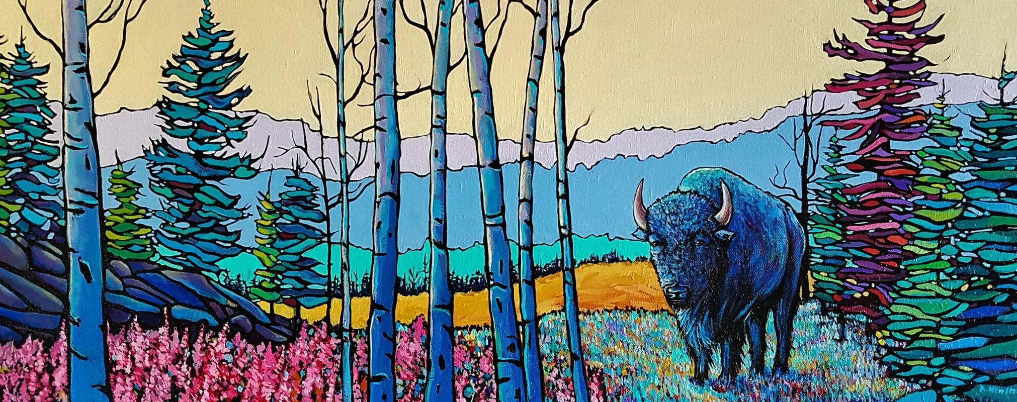 Buffalo at Liard