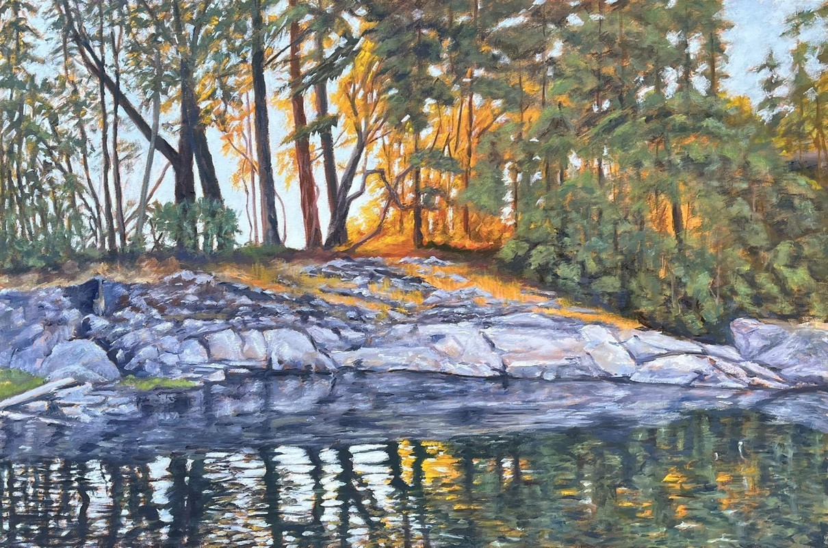Afternoon Shoreline Along Smugglers' Cove