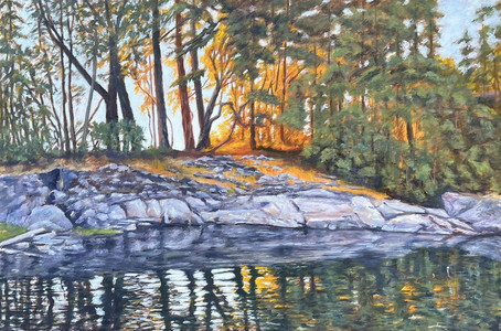 Afternoon Shoreline Along Smugglers' Cove