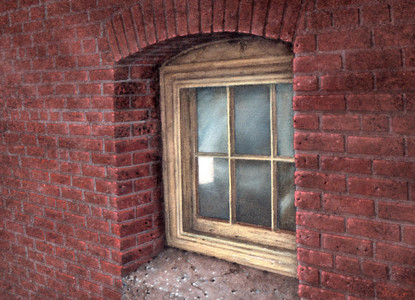 Through the Brick Window