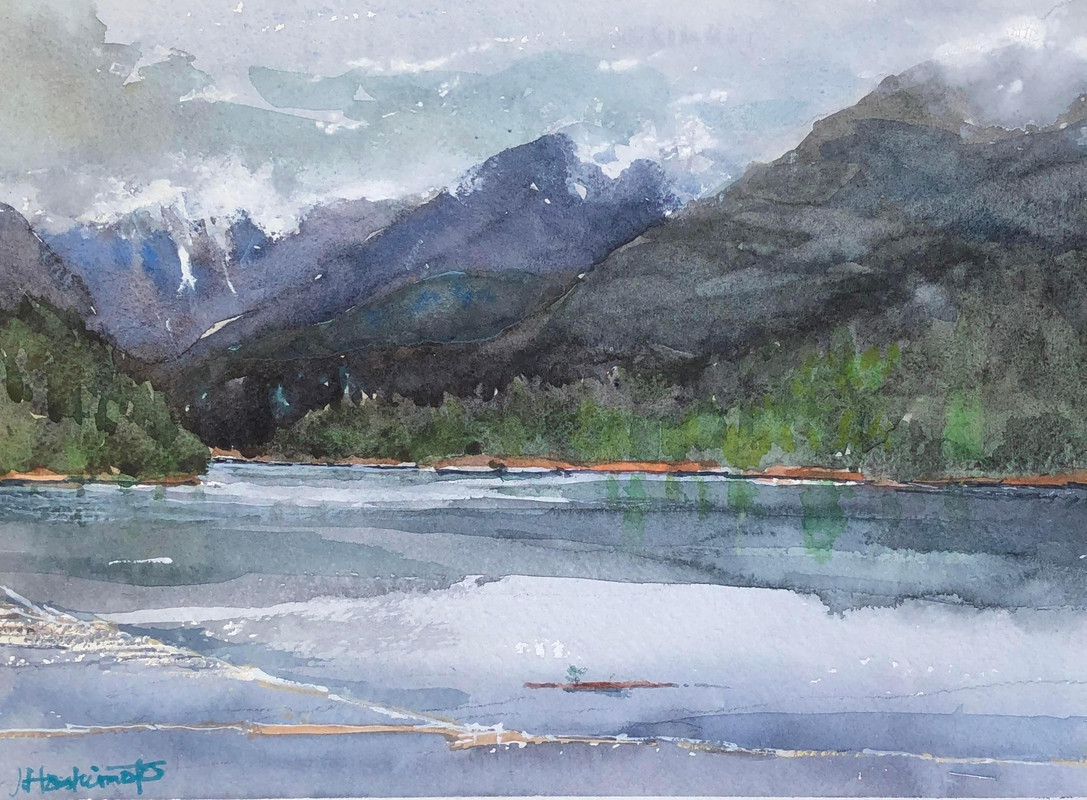 Capilano Lake in Early May