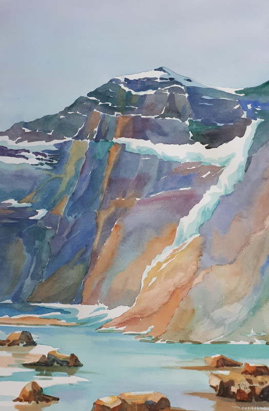 Edith Cavell and Angel Glacier
