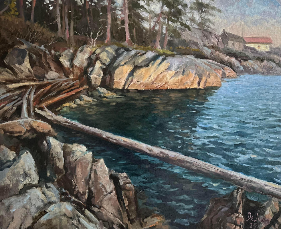 "Lighthouse Park cliffs"