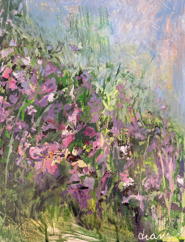 Dame&rsquo;s Rockets by the Lake