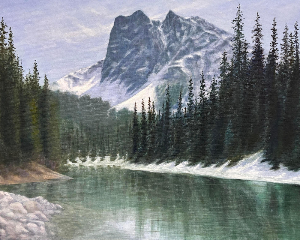 Mt. Burgess at Emerald Lake