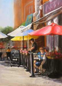 In the Shade of the Red Umbrella