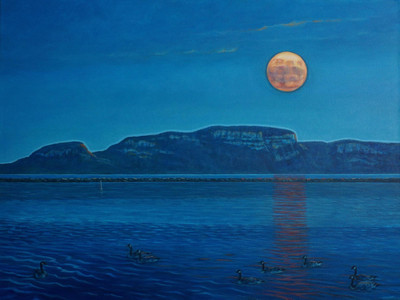 The Supermoon and The Sleeping Giant