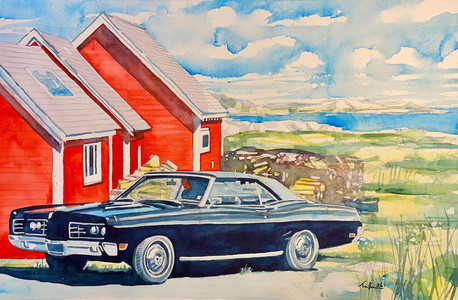 Peggys Cove Long Ago