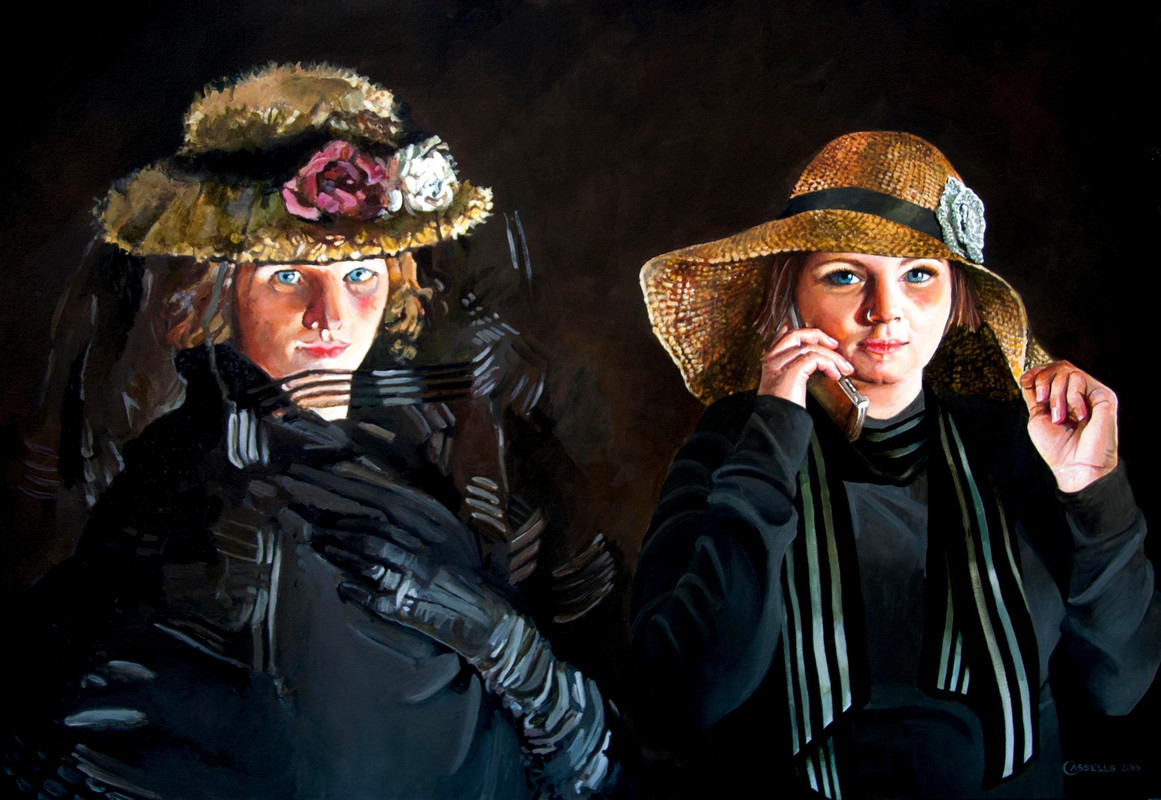 Jessica Hayward and Grace Orpen (after William Orpen)