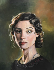 Female Portrait Painting