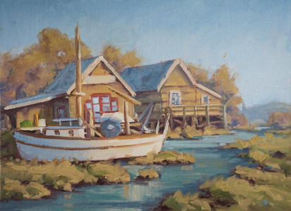 Finn Slough Evening