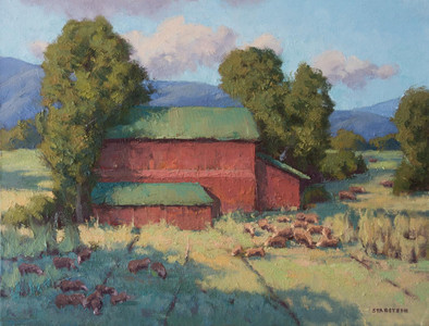 Afternoon Light in Driggs