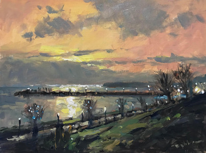 Autumn Sunset, White Rock