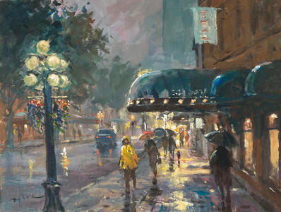 Gastown, Summer Rain