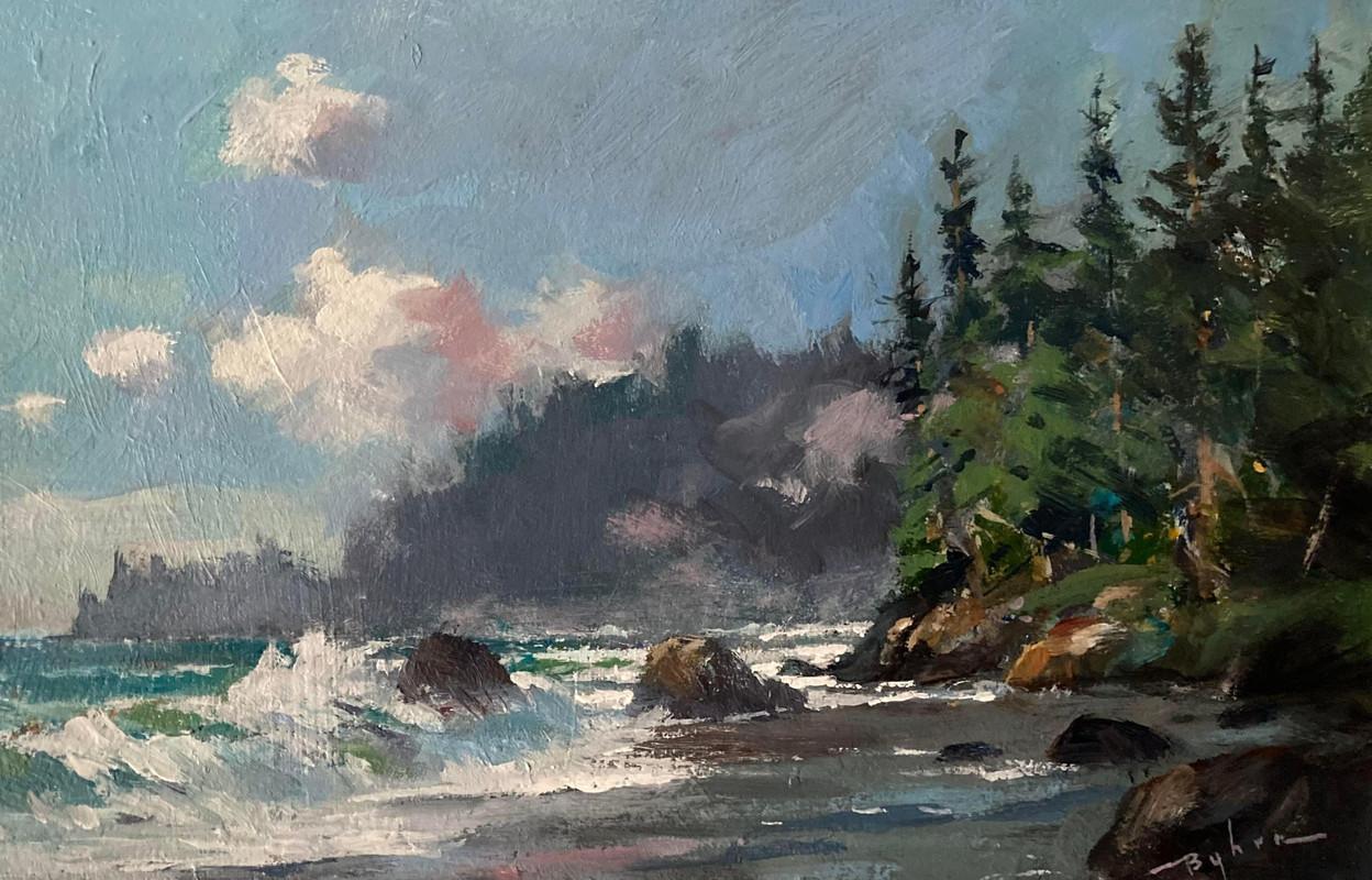 Breakers on the Shore