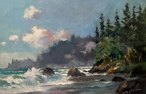 Breakers on the Shore