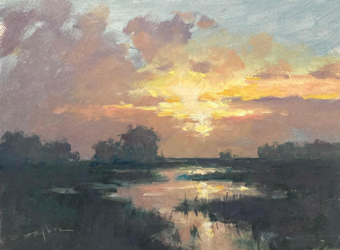 Sunlight on the Pond