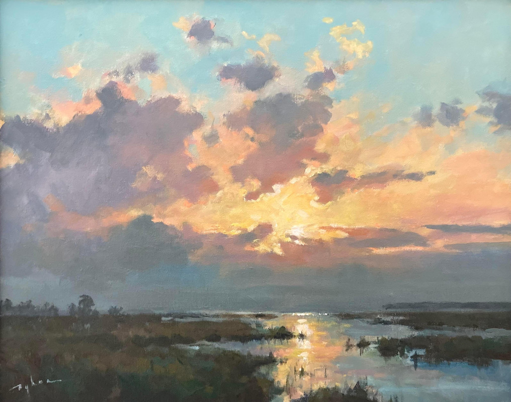 Sun Setting Over Boundary Bay