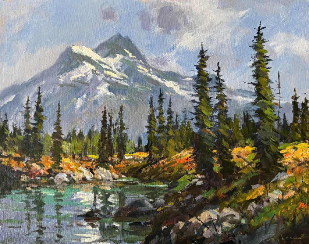 Springtime Day in the Mountains