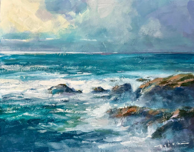 Rocks Along the Shore