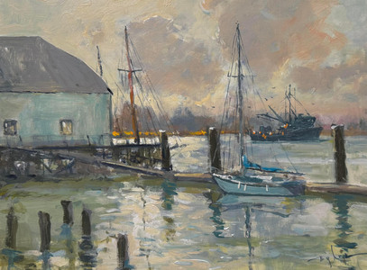 Morning Skies at Steveston