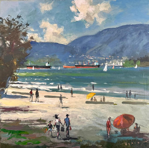 English Bay Beach Day