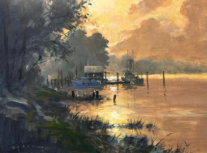 Morning on the Fraser Near Langley