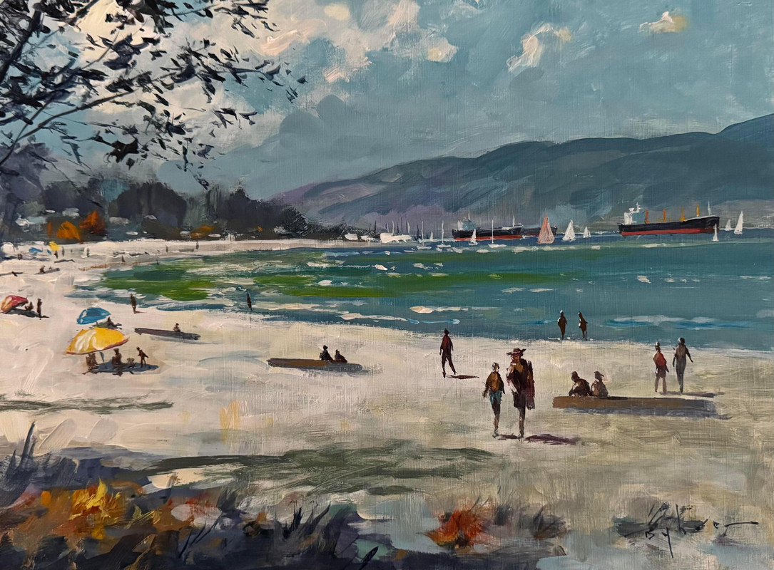 A Summer Afternoon at the Beach