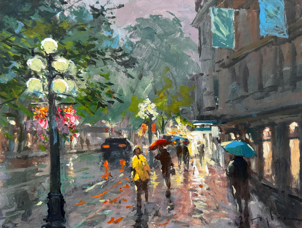 Gastown Summer Rain