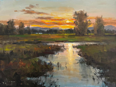 Sunrise in the Valley