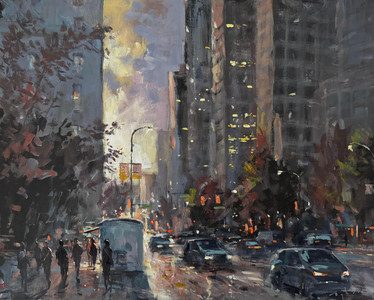 Evening Light, West Georgia