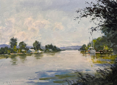 A Summer Morning on the River