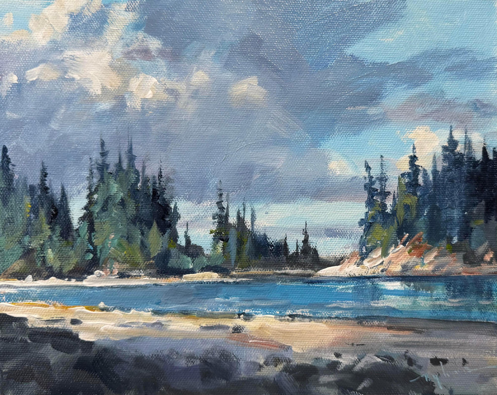 Coastline at Low Tide