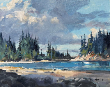Coastline at Low Tide