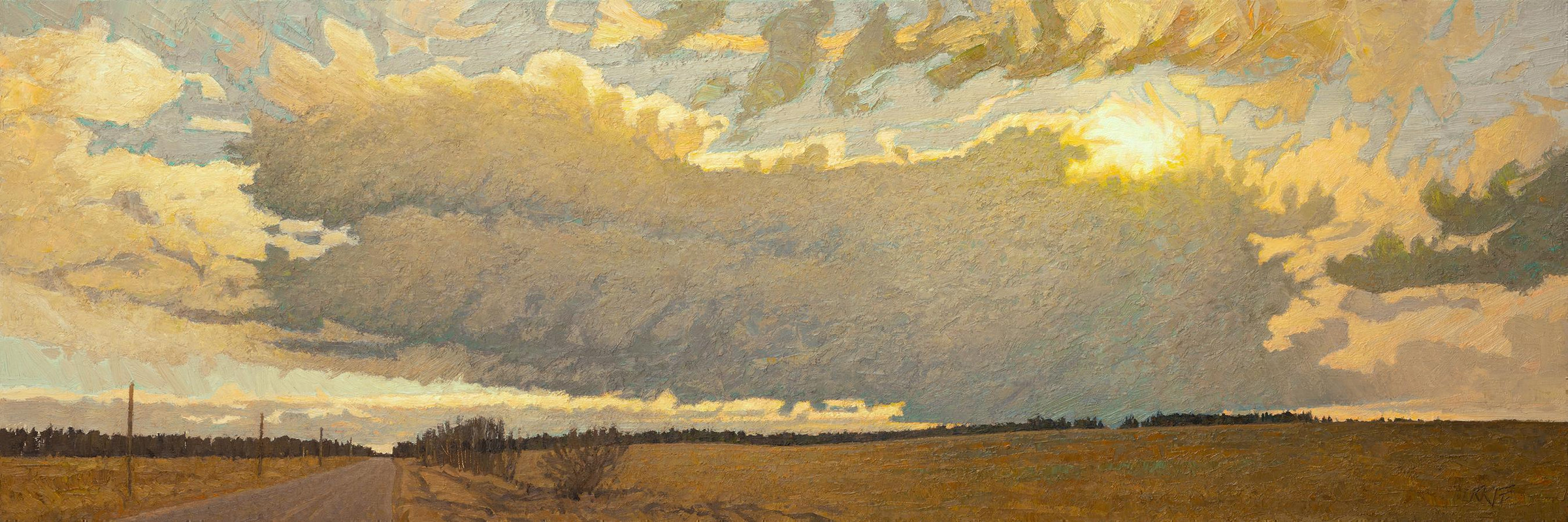 Prairie Hail Clouds
