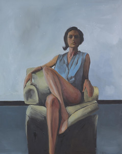 On a Green Chair