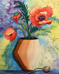 Whimsical Poppies