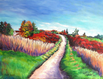 Automn Light Over the Hills